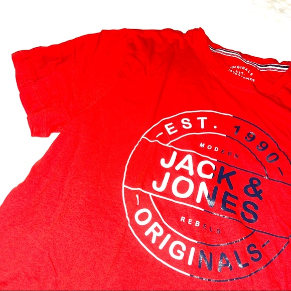 ❗️JACK&JONES RED SHIRT - Picture 2 of 4